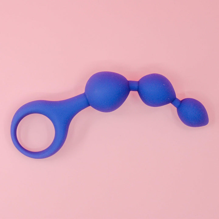 Gaiae Silicone Anal Beads • Ripple • Triple beads • Australia