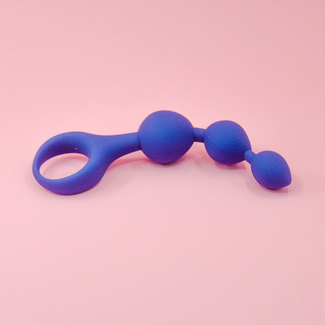 Gaiae Silicone Anal Beads • Ripple • Triple beads • Australia