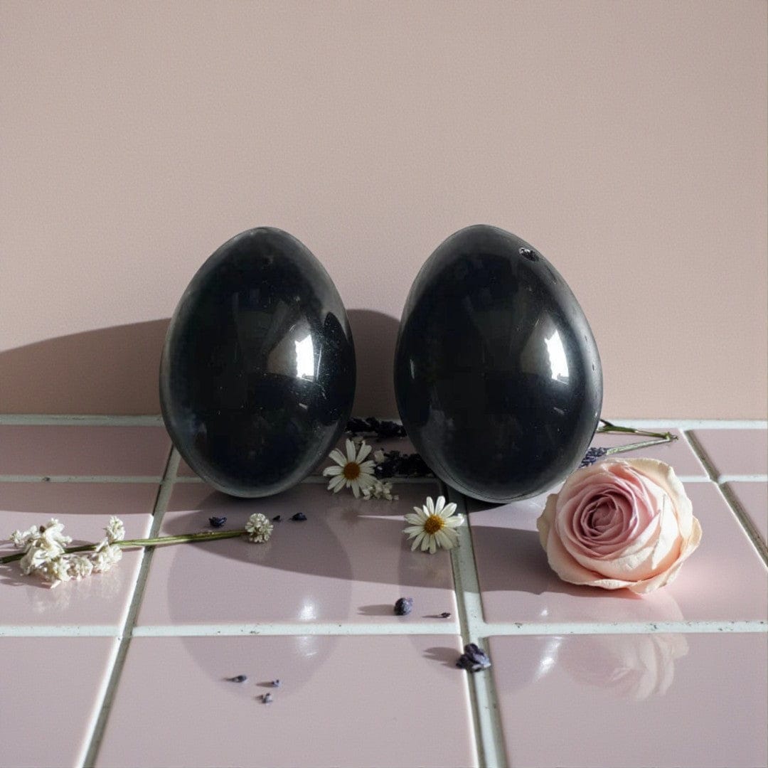 Gaiae Yoni Eggs Black Obsidian Yoni Eggs