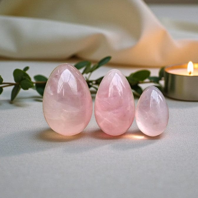 Gaiae Yoni Eggs Rose Quartz Yoni Eggs
