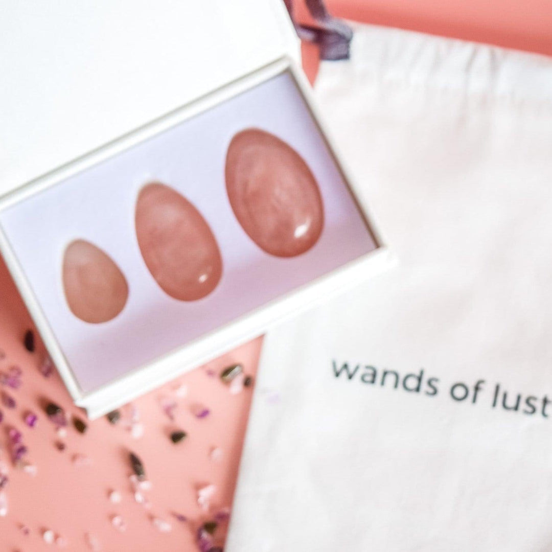 Gaiae Yoni Eggs Rose Quartz Yoni Eggs