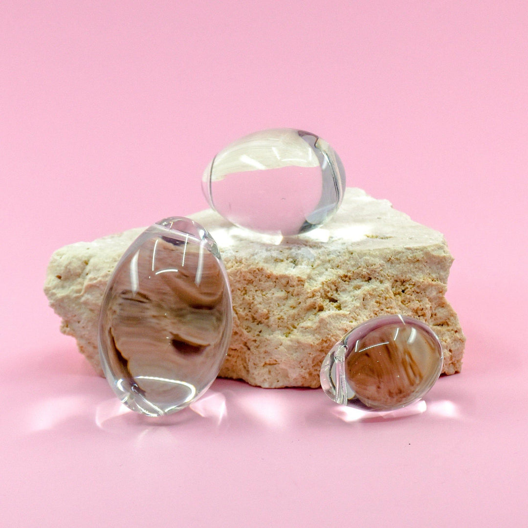 Glass Yoni Eggs - Wands of Lust Co