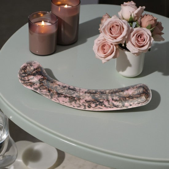 Hera Rhodonite Wand - Wands of Lust Co