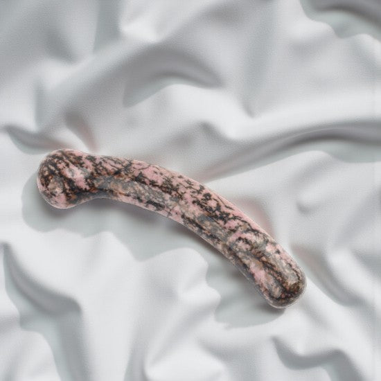 Hera Rhodonite Wand - Wands of Lust Co