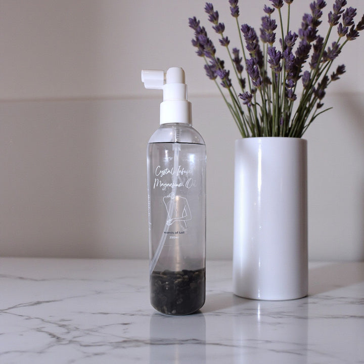 Magnesium oil ~ Crystal infused 💎 - Wands of Lust Co