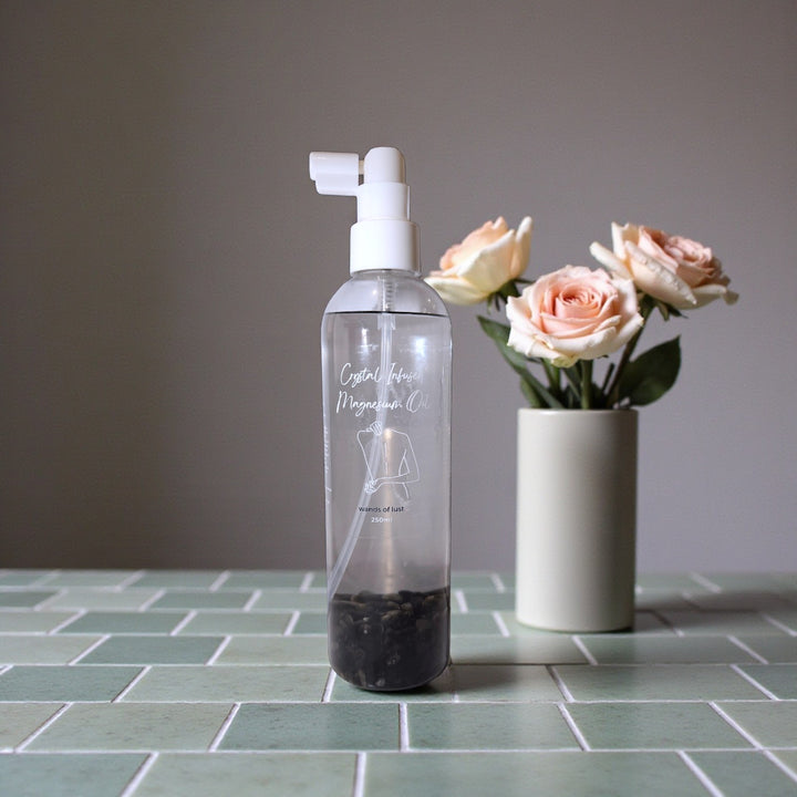 Magnesium oil ~ Crystal infused 💎 - Wands of Lust Co