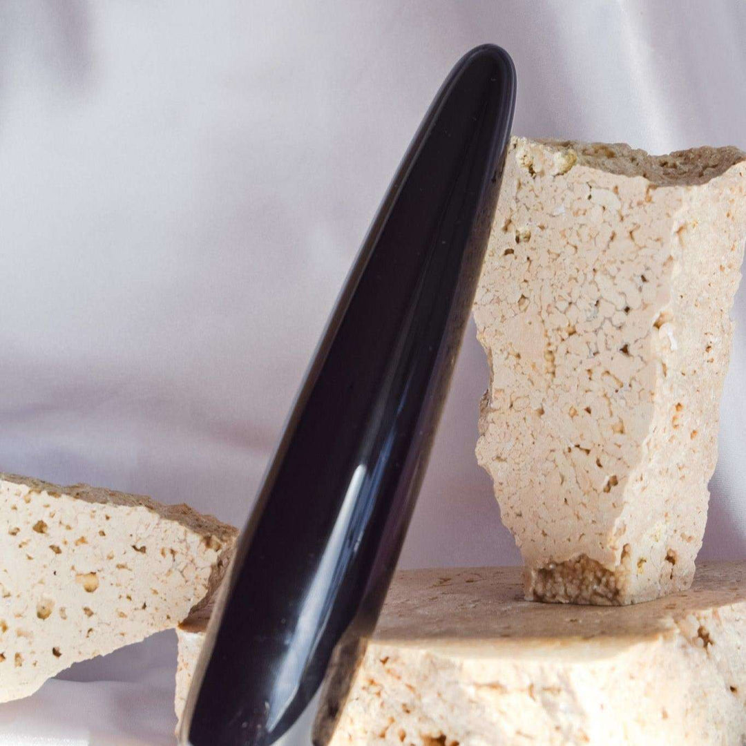 Zeus Jnr Black Obsidian Wand - Wands of Lust Co